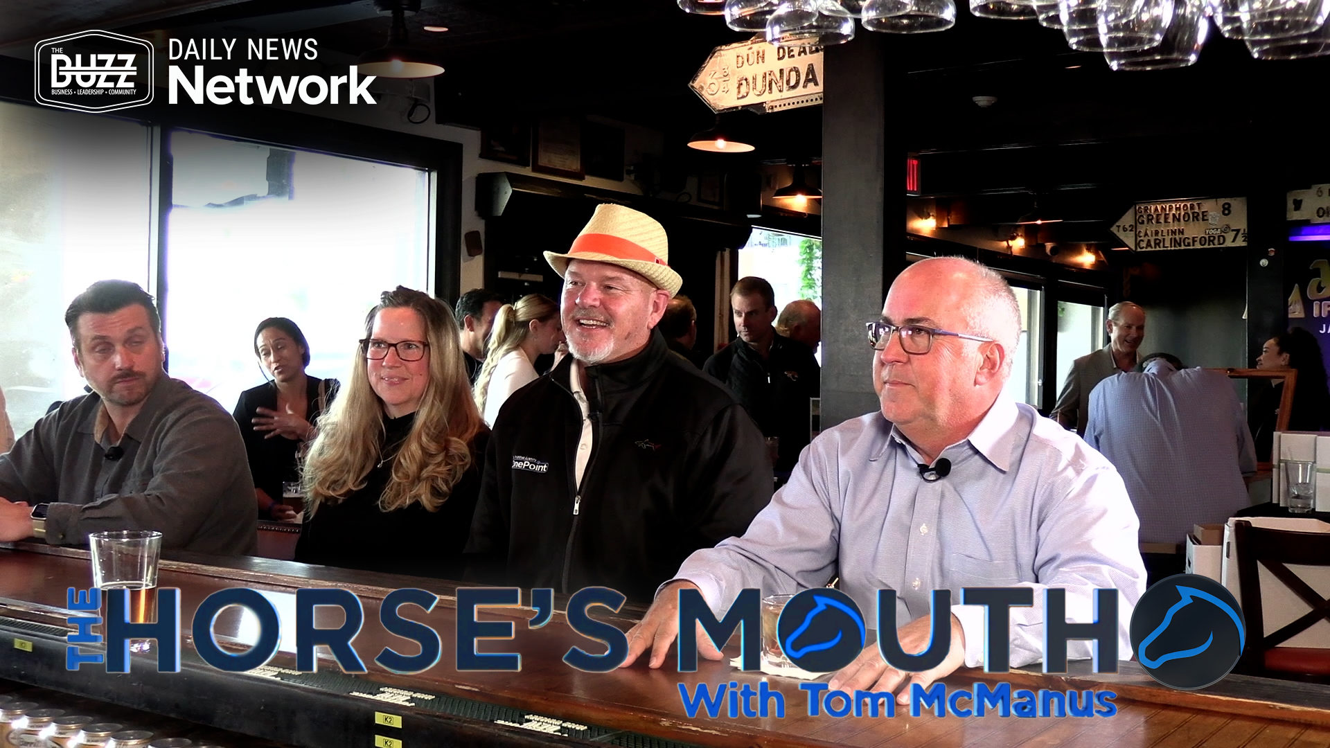 The Horse’s Mouth at Lynch’s Irish Pub with Glen Hamilton, Jeff Rountree, Cheryl Rountree, and Joseph Lapin