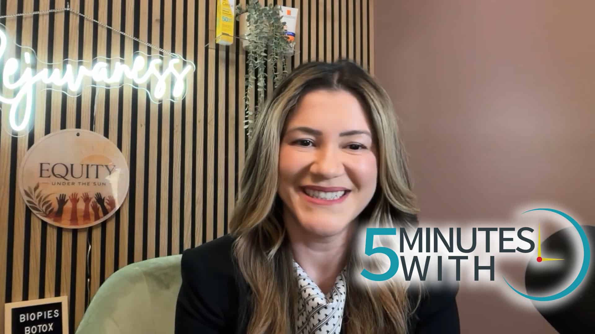 5 Minutes with Andrea Sparr of Equity Under The Sun